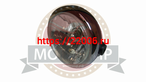 Фара YBR125 (круг) в сборе Фара YBR125 (круг) в сборе