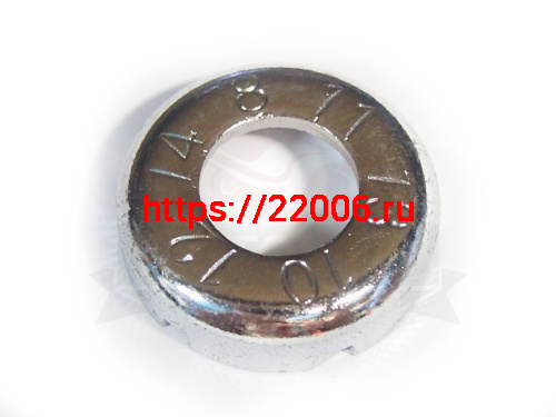 Ключ спицевой 6 размеров,8/10/11/12/13/14, О-образный, сталь