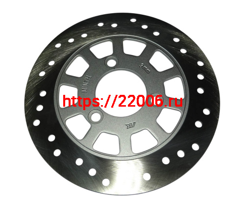 Диск тормозной задний скутер QUANTUM(049)