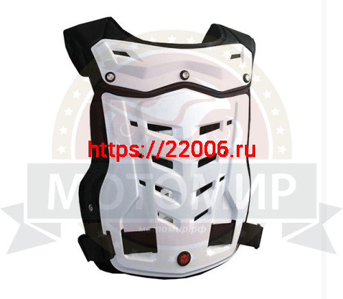 Защита тела мото SCOYCO AM05, (типа "звездных войн"), цвет белый, р-р L фото 3