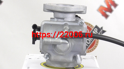 Карбюратор NIBBI Racing PE24FL (SP), реком.двиг. 50-125 см3 (вход/выход 25 и 46 мм) фото 4