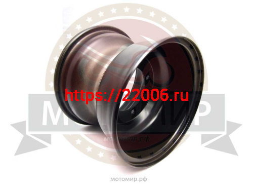 Диск ATV 8", 8х6 (4х110, ЦО 90мм) для покрышки 18х9.5-8", задний PANTERA 125 (ПР) фото 2 Диск ATV 8", 8х6 (4х110, ЦО 90мм) для покрышки 18х9.5-8", задний PANTERA 125 (ПР) фото 2