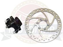 Тормоз дисковый (суппорт F180/R160 + диск 160 мм) DSK-DB03