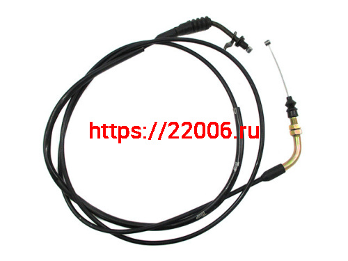 Трос газа 152QMI, 157QMJ 125/150cc L-205см планка ТММР Трос газа 152QMI, 157QMJ 125/150cc L-205см планка ТММР