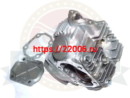 Головка цилиндра "Альфа, Zodiak" в сборе 47 мм (70см3) (клапана, распр., коромысло и т.д.) фото 2 Головка цилиндра "Альфа, Zodiak" в сборе 47 мм (70см3) (клапана, распр., коромысло и т.д.) фото 2