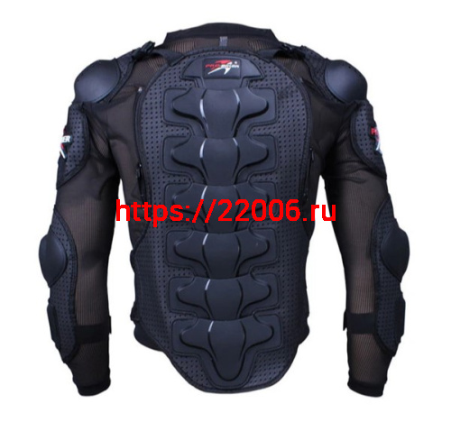 Защита тела мото PRO-BIKER НХ-Р13 (рубаха-черепашка, полная защита туловища), размер М фото 2