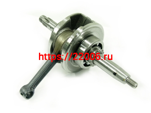 Коленвал Zodiak 90/110 152FMH (Delta, Альфа 110 сс) палец13мм., в сборе с подш. и звездой ГРМ Коленвал Zodiak 90/110 152FMH (Delta, Альфа 110 сс) палец13мм., в сборе с подш. и звездой ГРМ