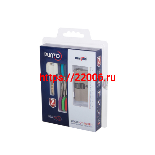Цилиндровый Punto (Пунто) механизм MaxPro7000Key60mm(25+10+25) SSG сатин.золото 7key фото 2