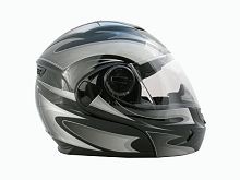 Мотошлем THH T-797 №1 black/ silver (S)