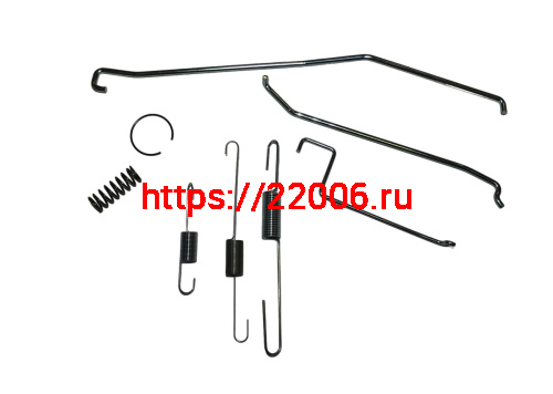 Пружины и тяги управления карбюратором 2V77F с сухариками Пружины и тяги управления карбюратором 2V77F с сухариками