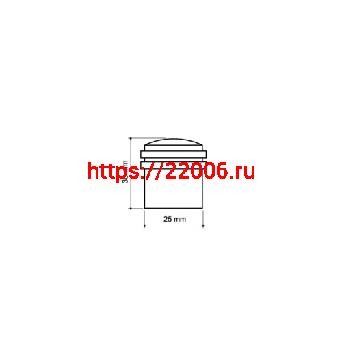 Упор Armadillo (Армадилло) дверной напольный STOPPER/ZA062 (DH062ZA) CP-8 хром фото 3 Упор Armadillo (Армадилло) дверной напольный STOPPER/ZA062 (DH062ZA) CP-8 хром фото 3
