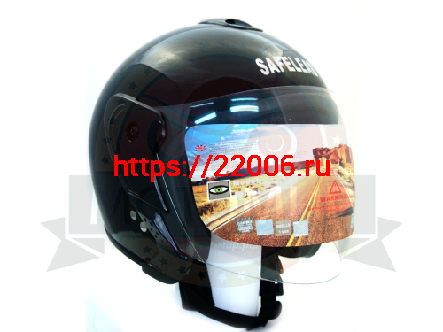 Шлем открытый "Safelead" HF-217"колобки deep синий, красный черный, размер L фото 3 Шлем открытый "Safelead" HF-217"колобки deep синий, красный черный, размер L фото 3