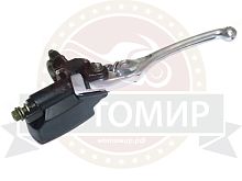 Рычаг тормоза с гидравликой CB400 правый в сборе, регулируемый