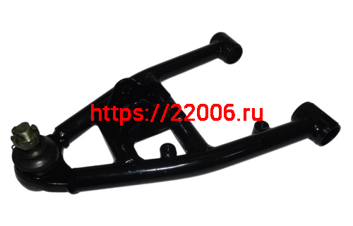 Рычаг нижний правый SPORTY 250 в сборе с шаровой (617585 + 111340)