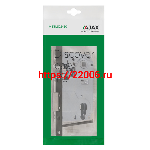 Корпус Ajax (Аякс) замка METLS25-50 BL черный фото 2