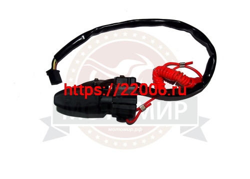 Рычаг газа с подогревом DINGO Т150 и аварийкой (Пр) фото 2 Рычаг газа с подогревом DINGO Т150 и аварийкой (Пр) фото 2