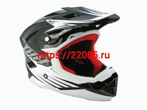 Мотошлем THH T-42 №2 black/white (S)