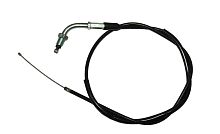 Трос газа L-870мм, ход-100мм, Шторм Нитро М10 загнутый (НАБОР)