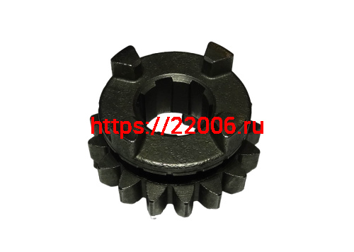 Шестерня 17 зуб. KAYO 140/160,  Сигма 125 см3 первичного вала