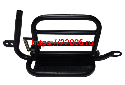 Подножка пассажира с подставкой для багажа SWIFT/SWIFT STREET правая