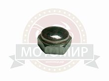 Гайка рулевой колонки Альфа, Зодиак, Нитро, TTR125  (М22*1мм) колпачковая