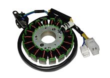 Зажигание 4х т GY6-180 1P62F WD180 голое (без маховика) 18 катушек (162.07.102)