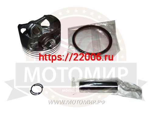 Поршень 60,00 мм 4 такт. KAYO YX150/160 см3 (160FMK)(ZS155/160)  h39 в сборе, палец d13мм,