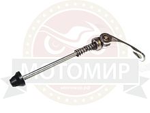 Эксцентрик втулки переднего колеса 110мм/141мм, М4 черный, алюм. (TRB-796) (JK 6357)