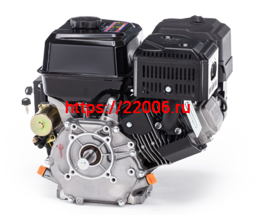 Двигатель LIFAN 16 л.с. KP420E (вал d25 мм) ЭЛ.СТАРТЕР, с катушкой освещения 12В 7А 84Вт фото 2