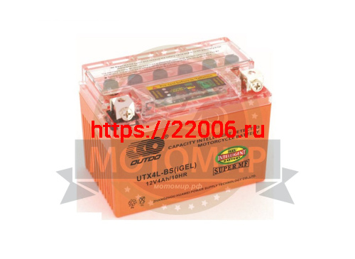 Аккумулятор 12В 7 (6,5) А/ч YT7В-4 iGEL, OUTDO (150х66х95) прямая пол. Аккумулятор 12В 7 (6,5) А/ч YT7В-4 iGEL, OUTDO (150х66х95) прямая пол.