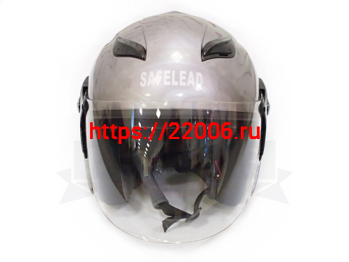 Шлем открытый "Safelead" HF-255В "колобки" Honda Grey размер S фото 3 Шлем открытый "Safelead" HF-255В "колобки" Honda Grey размер S фото 3